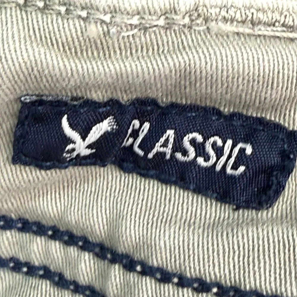 American Eagle Cargo Shorts Mens 28 Khaki Tan Extreme Flex Classic Utility 9in